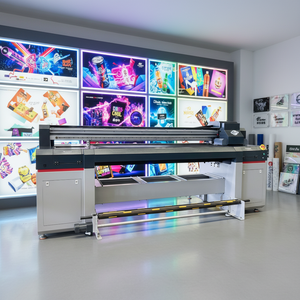 Imprimante UV hybride YC1800HR 2026 pour la publicité, impression sur Flex <span class=keywords><strong>Banne</strong></span>, boîte lumineuse, tissu, cuir, <span class=keywords><strong>toile</strong></span>, bâche - Product Image 1
