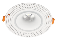 Luminaire de downlights led sans garniture TRF6 anneau de montage de Downlight LED pour Evolite Module X2,X3,X15,X20 boîtier en aluminium lumière intérieure