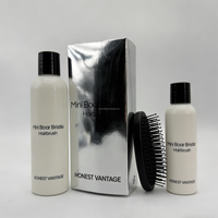 Boîtes en carton rigide argentées pour pinceaux de maquillage, avec logo personnalisé en relief, recyclables, pour pinceaux à cheveux