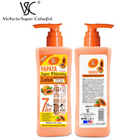 Lotion corporelle à la papaye : raffermissante et hydratante. Lotion corporelle au curcuma : hydratante et nourrissante. Peau rafraîchissante et éclatante.