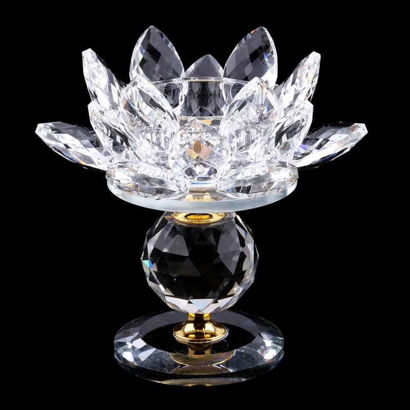 Wholesales K9 clear Crystal Glass Candlestick