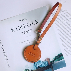 Gogoro <b>key</b> pouch lanyard <b>key</b> <b>ring</b> round charm leather <b>key</b> <b>bag</b> hook rope - Product Image 1