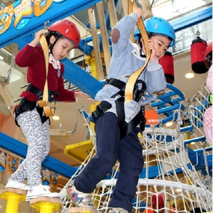 Corso ad alta corda per adulti a corda bassa corso per bambini corda attività nel <span class=keywords><strong>parco</strong></span> avventura per divertimento all'aperto - Product Image 5