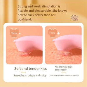 Estimulador de Clítoris y Pezones con Ventosa en Forma de Oso, Masajeador de Vacío Oral, 10 Velocidades, Impermeable, Vibrador de Succión para Clítoris, Juguete Sexual Femenino - Product Image 3