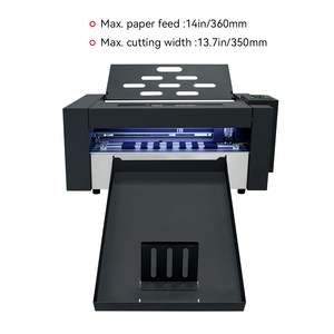 Tự động cho ăn hai đầu A3 chết cắt máy nhăn nhãn tờ & A4 giấy Sticker đường viền cắt decal - Product Image 3