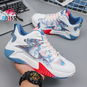 Zapatillas Deportivas de Baloncesto para Hombre, Transpirables, con Malla, Casuales, con Cordones, para Estudiantes, con Entresuela de PVC, Ligeras, para Primavera, Verano y Otoño - Product Image 2
