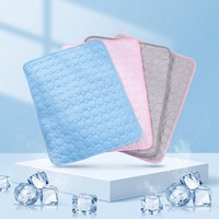 Tapis pour animaux de compagnie imprimé doux toutes saisons - Lit pour chien et chat - Accessoire de décoration pour animaux de compagnie pliable