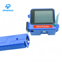 Mini Impresora Portátil de 12.7MM con Asa, Impresora de Inyección de Tinta para Botellas con Fecha, Número, Logotipo y Código