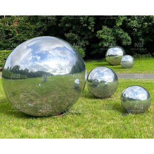 <b>Ceiling</b> Decoration Hanging Shiny Inflatable Balloon Mirror Ball With Waterproof Design for Parties Customized Decorative Inflata - Product Image 5