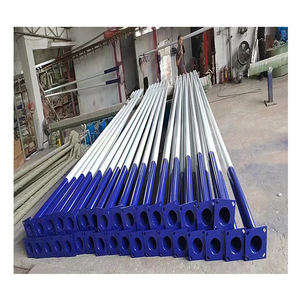 Personalizar al aire libre 4M 5M 6M 7M 8M 9M 10M 12M lámpara <span class=keywords><strong>de</strong></span> acero galvanizado al aire libre jardín decorativo poste <span class=keywords><strong>de</strong></span> luz <span class=keywords><strong>de</strong></span> calle Solar - Product Image 1