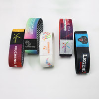 Bracelet RFID 13,56 MHz, étiquette NFC, bracelet élastique tissé, bracelet RFID élastique, bracelets de parc d'attractions pour le contrôle d'accès
