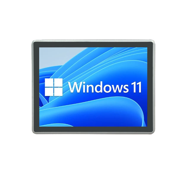 High Brightness Embedded System IP65 Waterproof Fanless Touch Screen Industrial All One Panel PC Windows 10 SSD DDR4