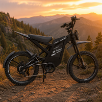 Nouvelle Moto Électrique Tout-Terrain OUXI GT2000 Moteur Puissant à Entraînement par Moyeu Écran Numérique Intelligent Modèle 2027 Homologuée en Europe Prix Usine