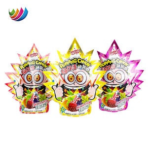 A prueba de olores algodón gomoso caramelo Pop Rocks Stand Up bolsa irregular forma especial personalizado troquelado caramelo embalaje bolsas de mylar - Product Image 6