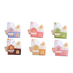 Charme en résine en forme de <span class=keywords><strong>maison</strong></span> de crème glacée 3D, décoration en gel de crème, bricolage, fabrication de bijoux, accessoires miniatures mignons, kit de fournitures en gros - Product Image 5