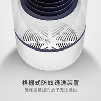 Lampe LED anti-moustique JZ OEM électrique d'intérieur avec aspiration par vent fort attrape-mouches écologique alimentation USB à semi-conducteurs