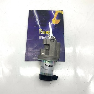 Pièces d'excavateur de haute qualité, électrovanne d'arrêt de carburant 12V 24V 04513018 - Product Image 1