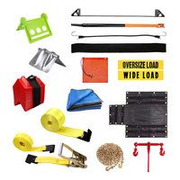Nouveaux accessoires de remorque à plat chaîne charge liant treuil barre bois bâche coin protecteur
