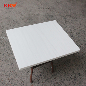 Hiện đại Thiết kế độc đáo rắn bề mặt bảng Top đá cẩm thạch đá bàn ăn nhà hàng khách sạn thức ăn nhanh Bàn và ghế - Product Image 1