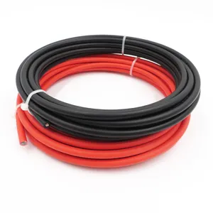 10awg twin core solar cable 2.5mm 2x2.5mm2 red black