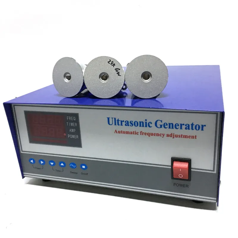 Générateur de nettoyeur à ultrasons à contrôle d'impulsions 2000W 25KHZ générateur à ultrasons pour minuterie de chauffage de nettoyeur à ultrasons numérique