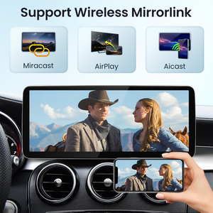 HFmidia 2026 Sistema Linux 10.25 Pantalla Delgada de 12.8 Pulgadas para el Tablero de Instrumentos Mercedes-Benz Clase C W205 GLC X253 CarPlay 1 Año de Garantía Video para Auto - Product Image 6