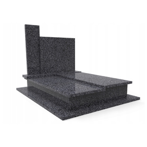 Lápida Doble de Granito, Monumento Premium, Hermoso y Sencillo, Personalizado LST-039, Polonia - Product Image 1