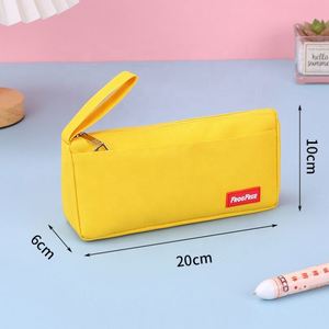 <b>Large</b> Capacity Solid Color Fabric Pencil Pouch Bag Digital Printing Model Bd0010 China Zhejiang for School Office Use - Product Image 4