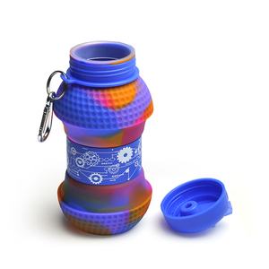 Patent Product New Design Plegable Golf Botella De Agua De Silicona <b>Collapsible</b> Silicone <b>Water</b> <b>Bottles</b> for Kids Adult - Product Image 5