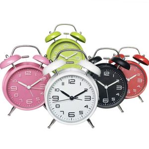 Réveil à double cloche en métal Snooze Table - Product Image 1