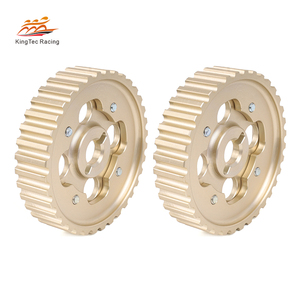 4A 4AGE เกียร์บิลเล็ต16V 6061อลูมิเนียมเฟืองจับเวลาสำหรับการปรับแต่งเครื่องยนต์โตโยต้าโคโรล่า AE82 AE92 AE86คาริน่า - Product Image 3