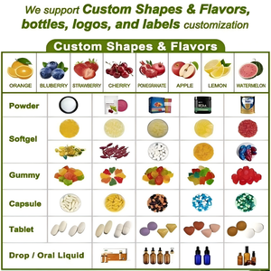 Gummies aux champignons OEM/ODM : Complément alimentaire nootropique pour <span class=keywords><strong>le</strong></span> cerveau, pour les végétaliens, avec <span class=keywords><strong>Lion</strong></span>'s Mane, Reishi, Chaga - Product Image 5