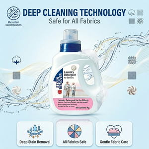 Jabón de Lavandería Ultrafuerte Desodorante, Especial para Personas Mayores, Elimina Olores a Amoníaco y Manchas de Orina, Tecnología Alemana, OEM Disponible - Product Image 3