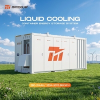 Système de Stockage d'Énergie (ESS) Conteneurisé EU Poplar avec Batterie Lithium-Ion à Refroidissement Liquide 3MWh 5MWh 280Ah 314Ah LiFePO4 20FT