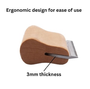 Brosse de toilettage professionnelle pour animaux de compagnie brosse de toilettage en bois pour chat chien et cheval - Product Image 4