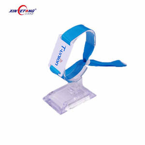 Bracelet RFID tissé pour exposition, lecture rapide NFC pour la gestion des <span class=keywords><strong>visiteurs</strong></span> - Product Image 6