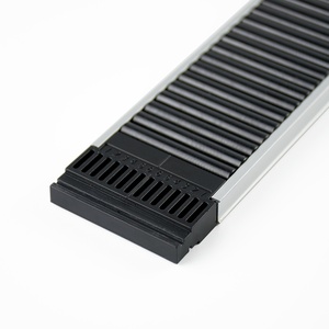 Adjustable Black Gravity Feed Shelving Acrylic Refrigerator <strong>Shelf</strong> Pusher <strong>Divider</strong> - Product Image 6