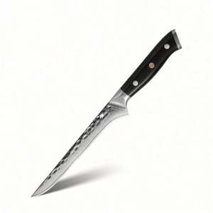 Cuchillo de Chef Profesional de 8 Pulgadas, de Madera y Acero de Damasco, Ecológico, Ambidiestro, Personalizado, de Acero Inoxidable al Carbono, con Hoja de 67 Capas, para Cocina - Product Image 4