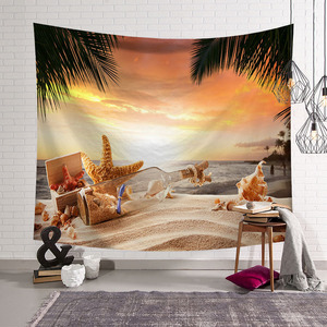 La playa del mar de Tapiz India Mandala colgante de pared bohemio gitano psicodélico Tapiz brujería Tapiz - Product Image 3