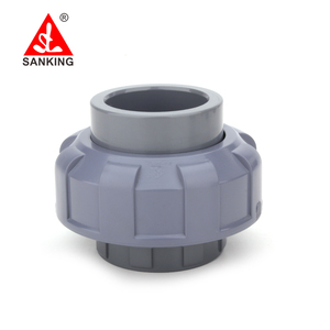Sanking 20-110Mm <span class=keywords><strong>CPVC</strong></span> Liên Kết Kết Kết Nối Ống Phụ Kiện Liên Kết Nối Nhựa Liên Minh Cho PVC Phụ Kiện Đường Ống PN16 - Product Image 1