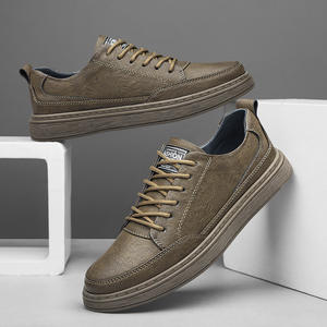 Nouvelles Chaussures Décontractées Printemps-Automne à Bout Rond avec Fermeture Élastique, Mocassins Plats Respirants en Cuir de Vachette Double Couche pour Usage Quotidien - Product Image 2