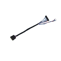 Meilleure vente connecteur de câble LVDS 20454 à Dupont 30 40Pin faisceau de câblage personnalisé moniteur télévision ordinateur