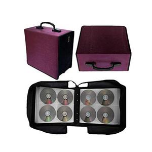 Disque Rose <span class=keywords><strong>CD</strong></span>/DVD étui support organisateur 400 capacité grand <span class=keywords><strong>classeur</strong></span> livre de stockage avec pochettes pour jeu <span class=keywords><strong>CD</strong></span> DVD portefeuille pochettes <span class=keywords><strong>classeur</strong></span> - Product Image 5