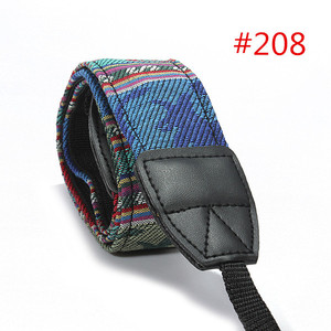 <b>Camera</b> Strap Vintage Artistic Style Cotton 3.8cm Neck Shoulder Digital <b>Printing</b> Design for DSLR Mirrorless <b>Camera</b> - Product Image 4