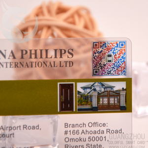 <b>Top</b> Grade Fancy Transparent <b>PVC</b> Magnetic Cards with Matt Finish Offset Printing - Product Image 3