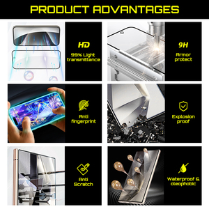 ATB Anti-static Anti-Spy <strong>Protective</strong> Film for iphone 15 16 17 Privacy Screen Protector Tempered Glass - Product Image 5