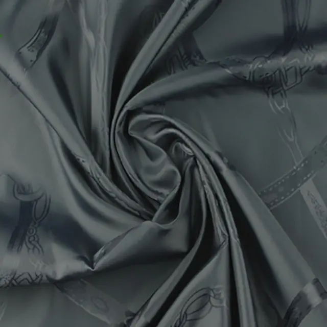 Hot Sale 100% Polyester Twill Jacquard Taft Stoff für die Auskleidung