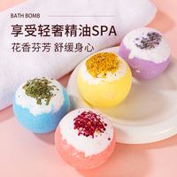 Bombes de bain de luxe à marque privée, boules de sel au beurre de karité, vente en gros personnalisée, bombes de douche pour peaux sèches, hydratantes, pour spa à domicile et relaxation