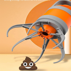 Raccoglitore di plastica eco-friendly ad alta resistenza per cacca di cane sostenibile Pet <span class=keywords><strong>Pooper</strong></span> Potty Picker con sacchetti di cacca per uso domestico - Product Image 4