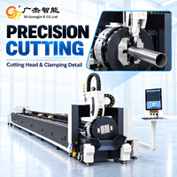 Machine de découpe industrielle CNC automatique 3000W pour tuyaux, découpeuse laser fibre pour tubes métalliques, avec IA graphique, directement du fabricant
